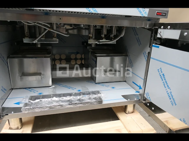 Redfox fe90/80 17g dubbele friteuse op gas - afbeelding 6 van  12