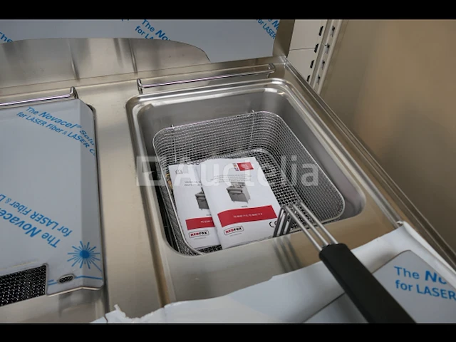 Redfox fe90/80 17g dubbele friteuse op gas - afbeelding 10 van  12
