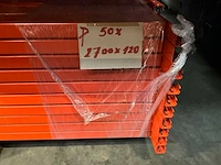 Redirack gedemonteerde liggers palletstelling (50x) - afbeelding 2 van  3