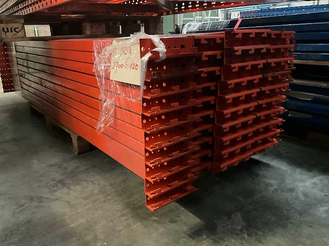 Redirack gedemonteerde liggers palletstelling (50x) - afbeelding 1 van  3