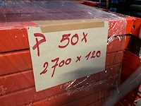 Redirack gedemonteerde liggers palletstelling (50x) - afbeelding 2 van  3