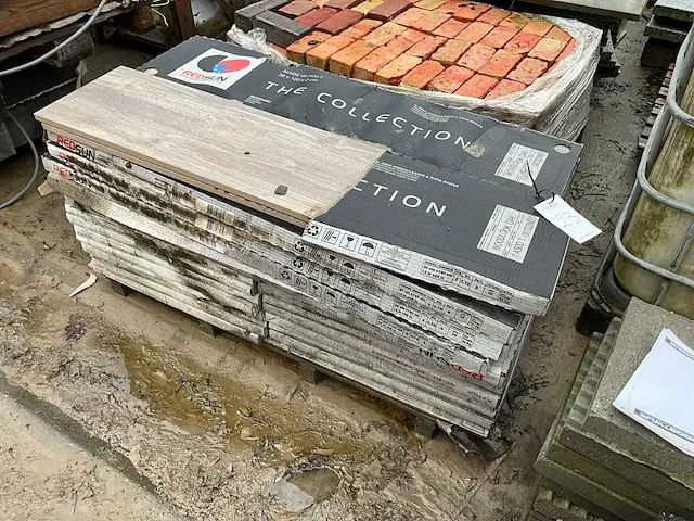 Redsun woodlook partij tuintegels - afbeelding 2 van  7