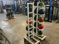 Reebok medicine ball 5 stuks krachtstation - afbeelding 5 van  5