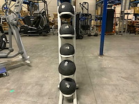 Reebok medicine ball 5x met rek krachtstation - afbeelding 1 van  2