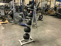 Reebok medicine ball 5x met rek krachtstation - afbeelding 2 van  2