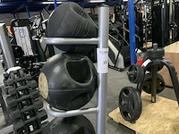 Reebok medicine balls inclusief rek krachtstation - afbeelding 4 van  4