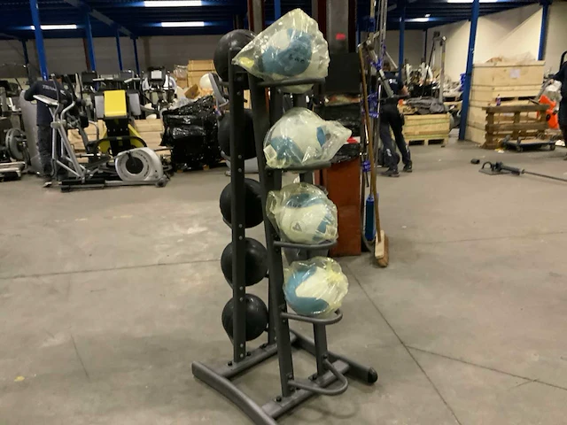 Reebok medicine balls met rek krachtstation - afbeelding 1 van  7