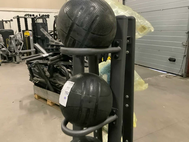 Reebok medicine balls met rek krachtstation - afbeelding 4 van  7