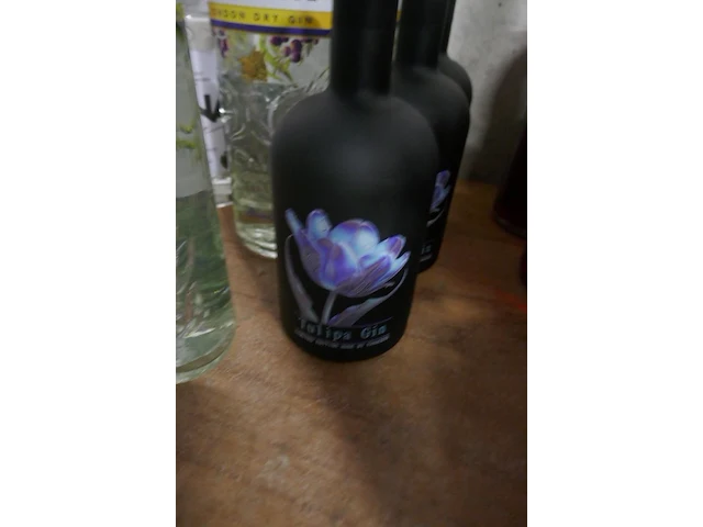 Reeks flessen gin met en zonder alcohol 12 stuks - afbeelding 2 van  4