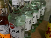 Reeks flessen rum en vodka 12 stuks - afbeelding 2 van  3