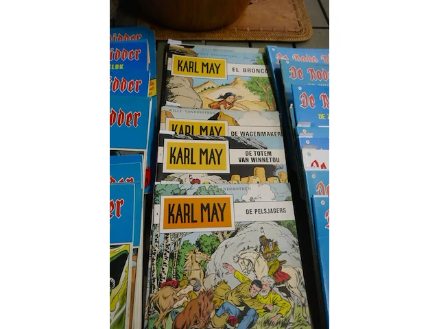 Reeks strips oude uitgaves : de rode ridder en karl may - afbeelding 2 van  4