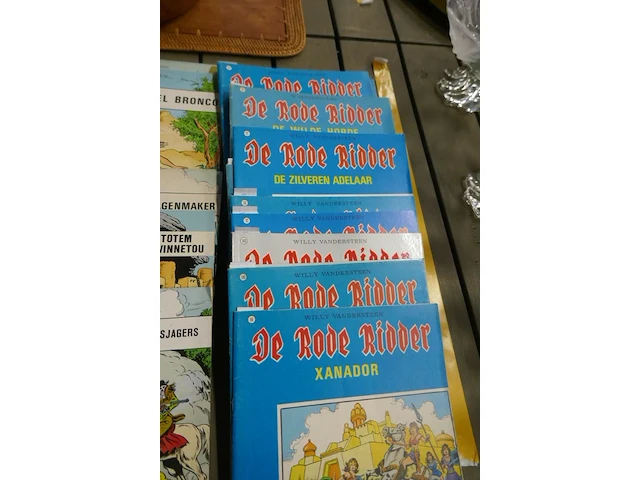 Reeks strips oude uitgaves : de rode ridder en karl may - afbeelding 3 van  4