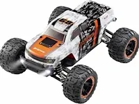 Reely ravage 4x4 oranje, wit brushed 1:16 rc auto elektro monstertruck 4wd - afbeelding 2 van  5