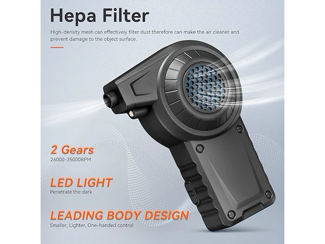 Reesibi c1 elektrische stofblazer met ledlicht - afbeelding 4 van  4