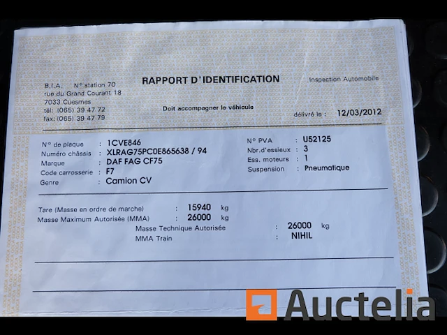Ref: 5 - daf cf75 vuilniswagen - afbeelding 25 van  33