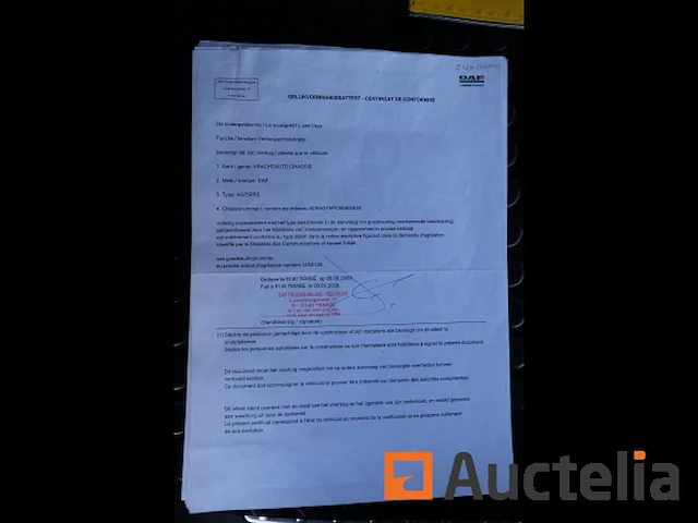 Ref: 5 - daf cf75 vuilniswagen - afbeelding 26 van  33
