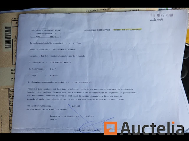 Ref: 7 - daf cf75 vuilniswagen - afbeelding 25 van  32