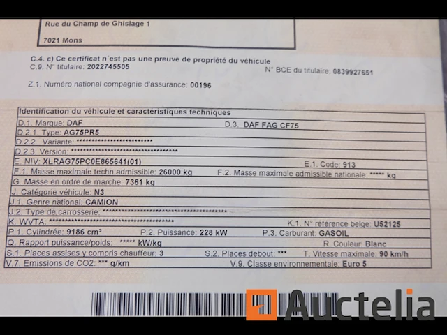 Ref: 8 -daf cf75 vuilniswagen - afbeelding 22 van  31