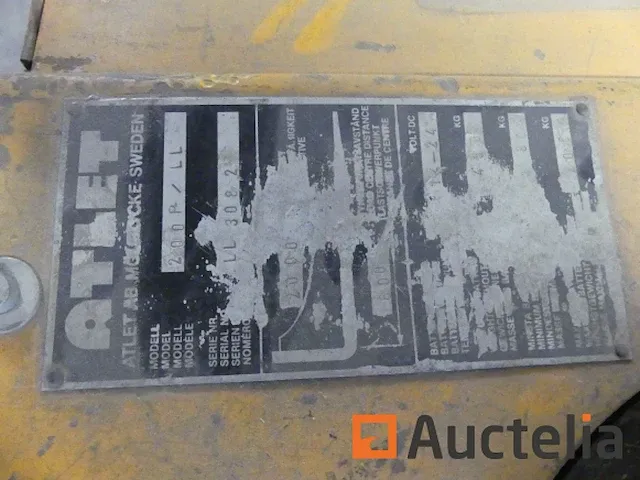 Ref: appro-001-stapelaars met meerij platform atlet 200p/ll - afbeelding 2 van  10