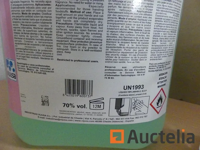 Ref appro-004-desinfecterende gel verschillend - afbeelding 13 van  20