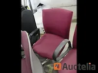 Ref appro-014-8 stoelen van bureautafel op wielen, 11 stoelen - afbeelding 4 van  12