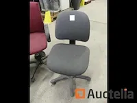 Ref appro-014-8 stoelen van bureautafel op wielen, 11 stoelen - afbeelding 6 van  12