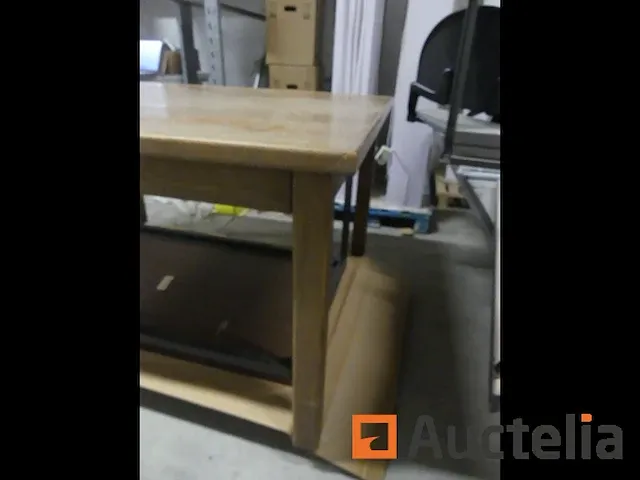 Ref appro-018-tafel houten - afbeelding 2 van  7