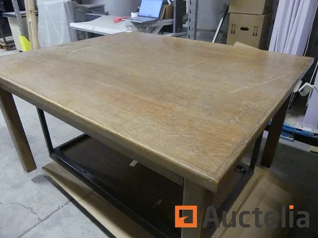 Ref appro-018-tafel houten - afbeelding 4 van  7