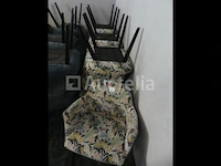 Ref: gevulde new york room (kelder) - 9 stoelen met armleuningen - afbeelding 1 van  6