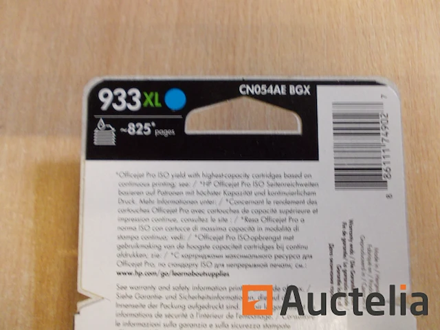 Ref: m-34442 hp 933 xl cyaan inkjetcartridge - afbeelding 1 van  2