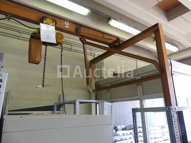 Ref:008 elektrische takel op draagbalken - afbeelding 3 van  5