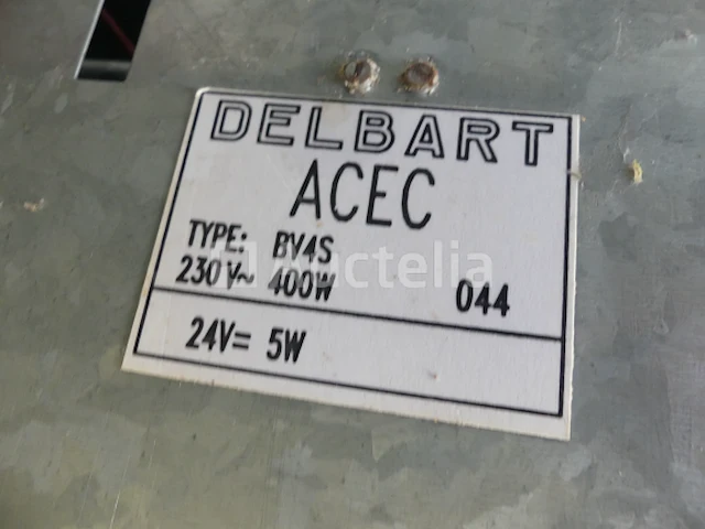 Ref:009 9 acec bv4s verwarmingselementen - afbeelding 1 van  5