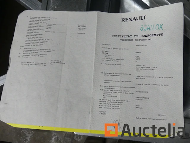 Ref:1-exs-844 - renault trafic bestelwagen (2013-77.659 km) - chassisnummer: vf1flboaedy493292 - afbeelding 11 van  20