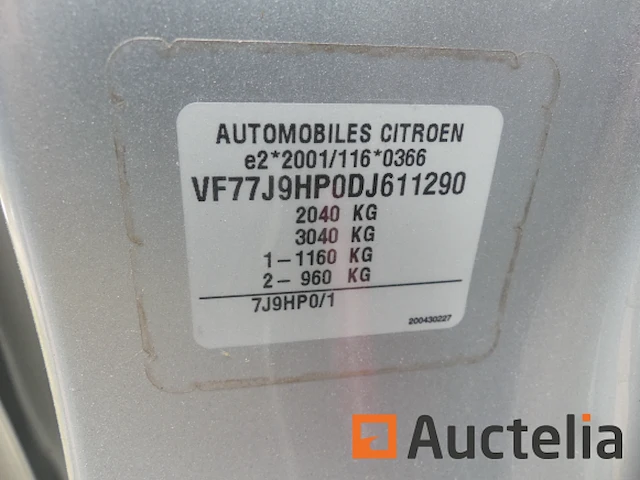 Ref:1-gdn-498 - citroen berlingo (2013-60.292 km) - chassisnummer: vf77j9hp0dj611290 - afbeelding 10 van  26