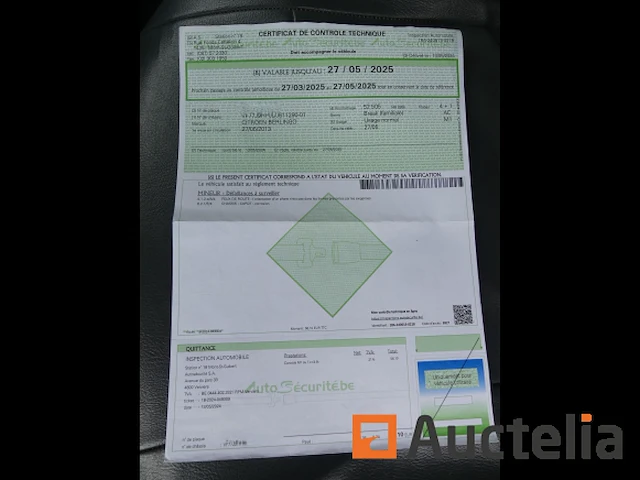 Ref:1-gdn-498 - citroen berlingo (2013-60.292 km) - chassisnummer: vf77j9hp0dj611290 - afbeelding 17 van  26