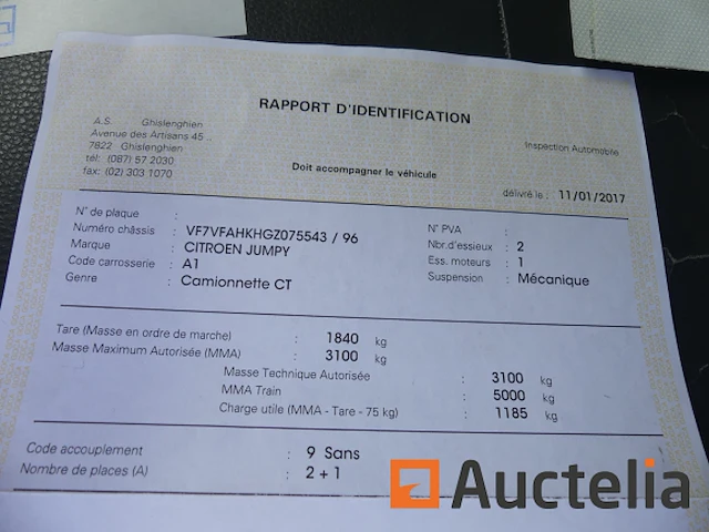 Ref:1-rgt-760 - citroen jumpy bestelwagen (2016-86.466 km) - chassisnummer: vf7vfahkhgz075543 - afbeelding 21 van  33