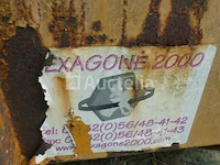 Ref:12 - open container 30m³ zeshoek 2000 - afbeelding 2 van  13