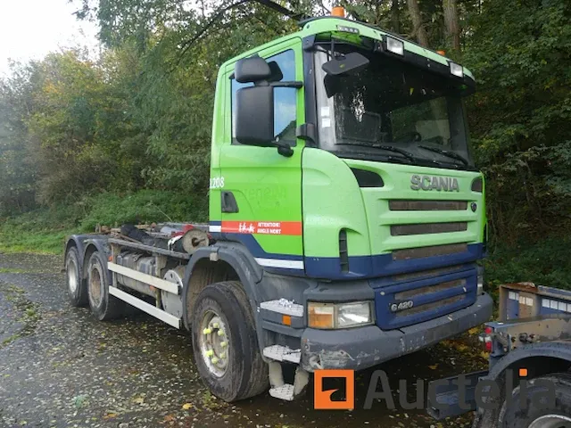 Ref:1208 - container vrachtwagen scania cb6x4/b30 - afbeelding 16 van  51