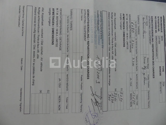 Ref:1309 - container vrachtwagen man 28s (2009-572.532 km) - afbeelding 19 van  47
