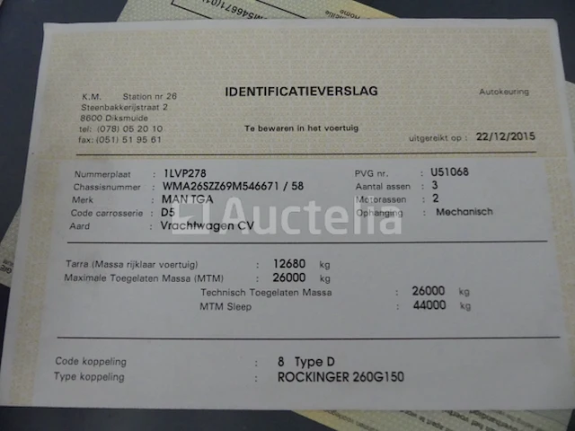 Ref:1309 - container vrachtwagen man 28s (2009-572.532 km) - afbeelding 21 van  47
