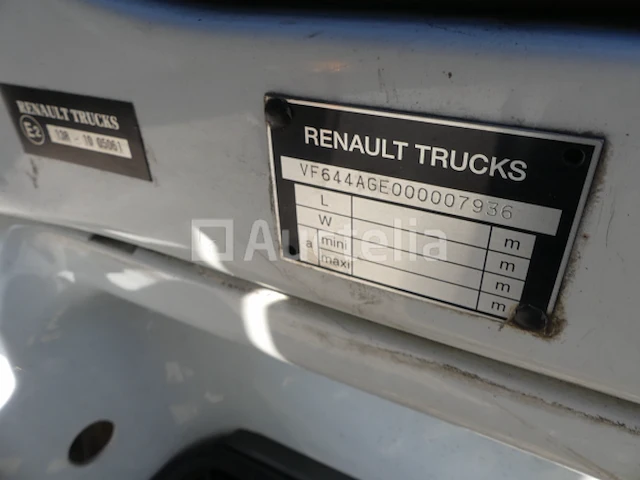 Ref:1338 - vuilniswagen renault midlum 190dxi (2011-140.758 km) - afbeelding 3 van  42