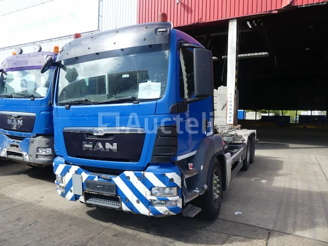 Ref:1374 - container vrachtwagen man tgs (2014-568.806 km) - afbeelding 23 van  51