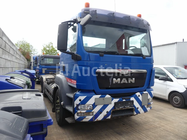 Ref:1376 - container vrachtwagen man tgs (2014-573.144 km) - afbeelding 43 van  47