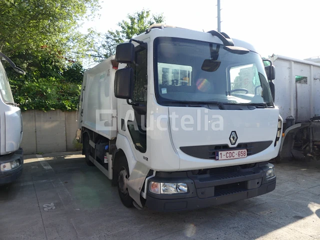 Ref:1380 - renault midlum 180dxi vuilniswagen (2011-183.874 km) - afbeelding 2 van  36