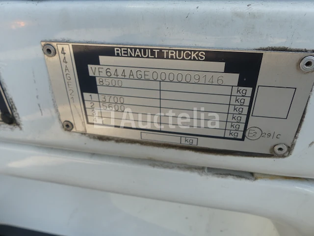 Ref:1380 - renault midlum 180dxi vuilniswagen (2011-183.874 km) - afbeelding 12 van  36