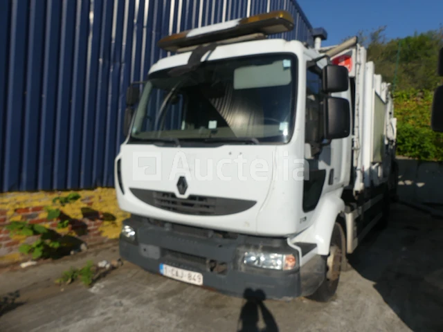 Ref:1387 - renault midlum 270dxi vuilniswagen (2011-189.728 km) - afbeelding 1 van  48