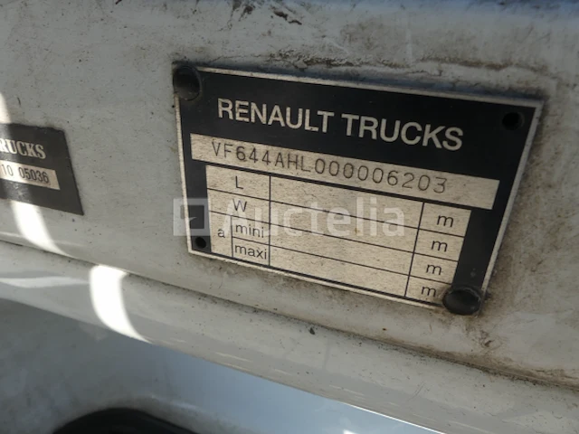 Ref:1387 - renault midlum 270dxi vuilniswagen (2011-189.728 km) - afbeelding 16 van  48