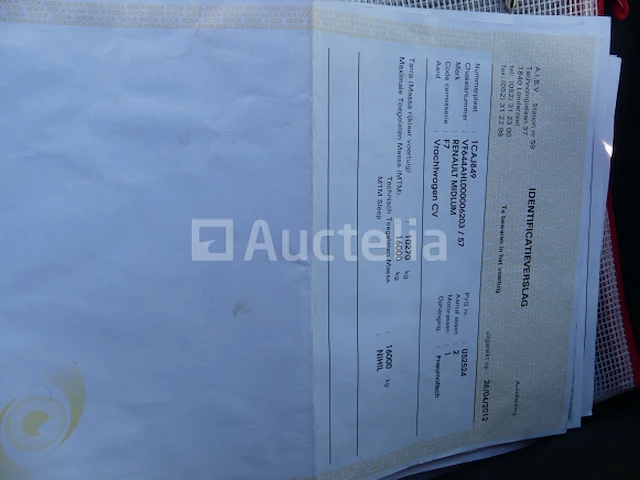 Ref:1387 - renault midlum 270dxi vuilniswagen (2011-189.728 km) - afbeelding 39 van  48