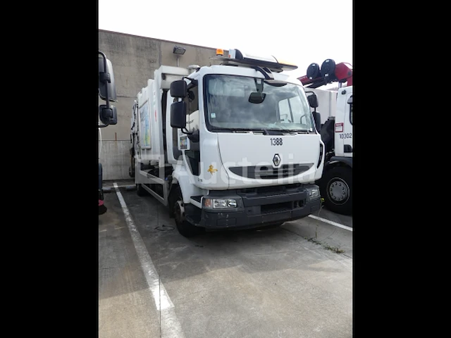 Ref:1388 - vuilniswagen renault midlum 270dxi (2011-185.032 km) - afbeelding 10 van  44