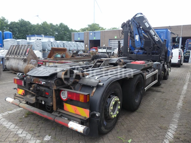 Ref:1415 - containervrachtwagen met kraan daf ax85 mc5-7-5 (2009-532.626 km) - afbeelding 31 van  65